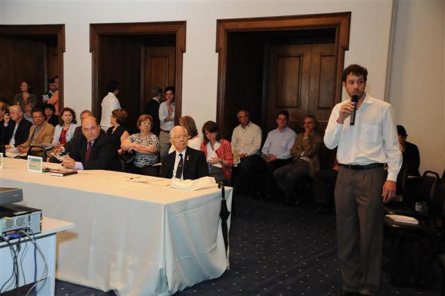 Salão lotado para a reunião do Conselho Estadual de Recursos Hídricos